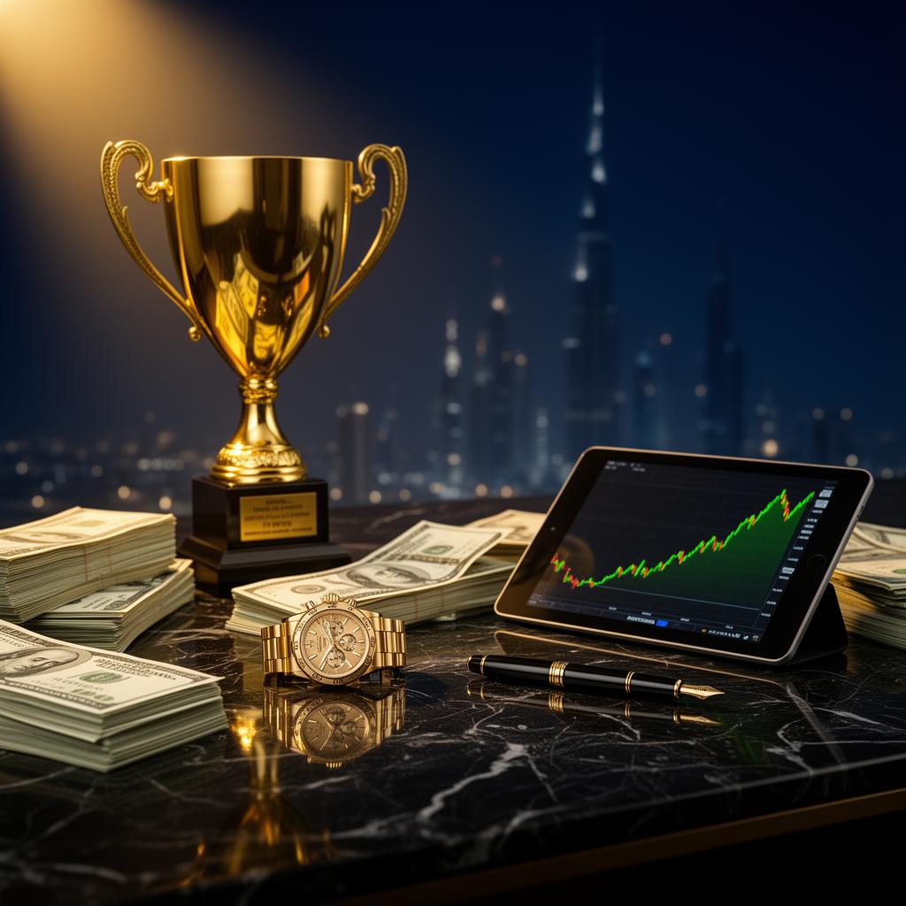 Trading dashboard with live charts